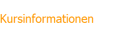 Kursinformationen